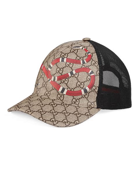 gucci hat snake|gucci snake print hat.